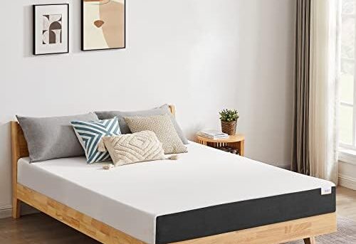 Full Size Mattress, 5 Inch Full Gel Memory Foam Mattress for Cool Sleep & Pressure Relief Breathable Cover Medium Firm Mattress in a Box, White, CertiPUR-US Certified