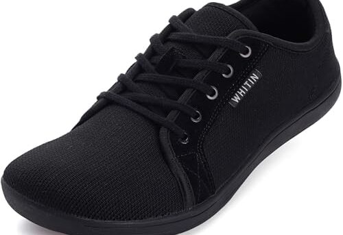 WHITIN Men's Wide Minimalist Barefoot Sneakers | Zero Drop Sole | Optimal Relaxation