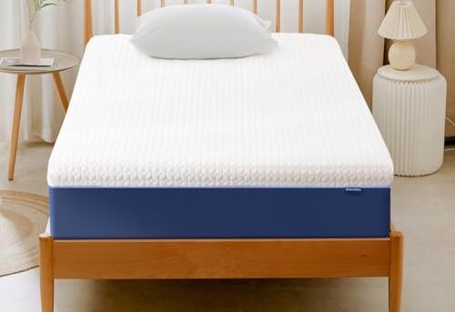 Twin XL Mattress,6 Inch Memory Foam Mattress in a Box,Cool Gel-Infusion for Cooler Sleep,Made in USA,Breathable Cover,Twin XL Bed,39" X 80" X 6"