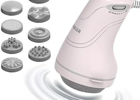 Body Sculpting Machine,Skin Tightening Machine with 8 Masssage Heads Edition 01-Pink