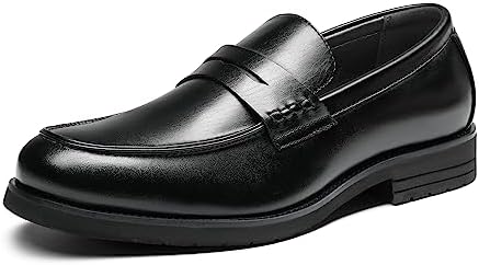 Bruno Marc Men's Dress Slip-on Penny Loafers Business Formal Shoes