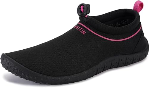 WHITIN Women's Multi-Purpose Feather Water Shoes + Thick Sole